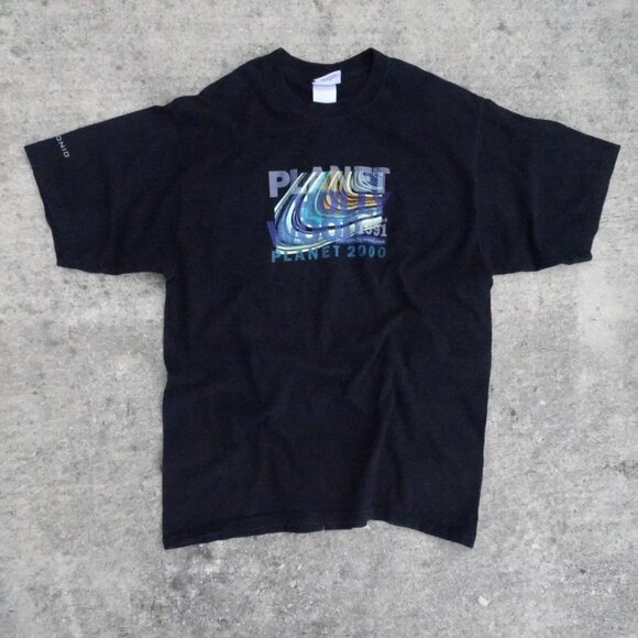 2000 Planet Hollywood Graphic Tee Shirt - Picture 1 of 5